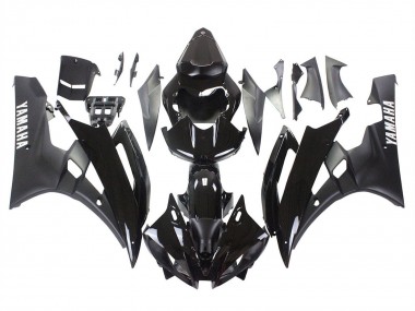 Carénages Moto Yamaha YZF 600 R6 2006-2007 - Noir Brillant Noir Mat Vendre