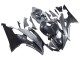 Carénages Moto Yamaha YZF 600 R6 2008-2016 - Gris Noir Fibre de Carbone Style