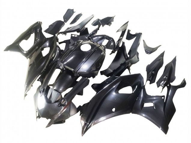 Carénages Moto Yamaha YZF R7 2021-2024 - Noir Fibre de Carbone