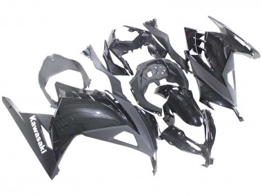 Carénages Moto Kawasaki EX300 2013-2024 - Noir Brillant Vendre