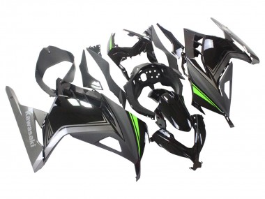 Carénages Moto Kawasaki EX300 2013-2017 - Noir Brillant Noir Mat Vert Vendre