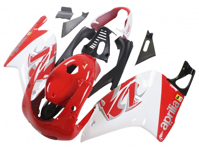 Carénages Moto Aprilia RS125 2000-2005 - Blanc Rouge