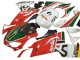 Carénages Moto Aprilia RS125 2006-2011 - Blanc Rouge Vert