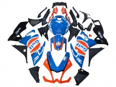 Carénages Moto Aprilia RS4 50 125 2012-2018 - Blanc Bleu Orange Noir Brillant Gulf Vendre