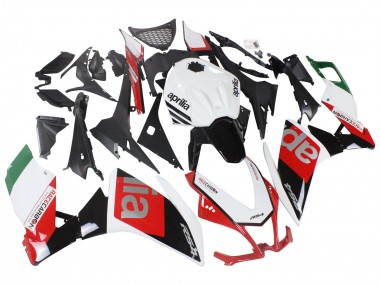 Carénages Moto Aprilia RS4 50 125 2012-2018 - Blanc Rouge Vert Noir Brillant Vendre