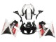 Carénages Moto Honda CBR600 F2 1991-1994 - Blanc Rouge Noir Brillant