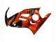 Carénages Moto Honda CBR600 F3 1995-1996 - Orange Noir Brillant