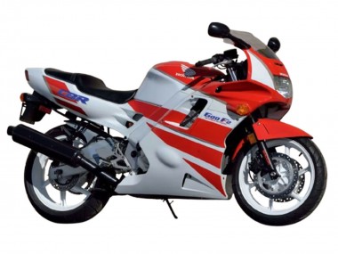 Carénages Moto Honda CBR600 F3 1997-1998 - Blanc Rouge Vendre