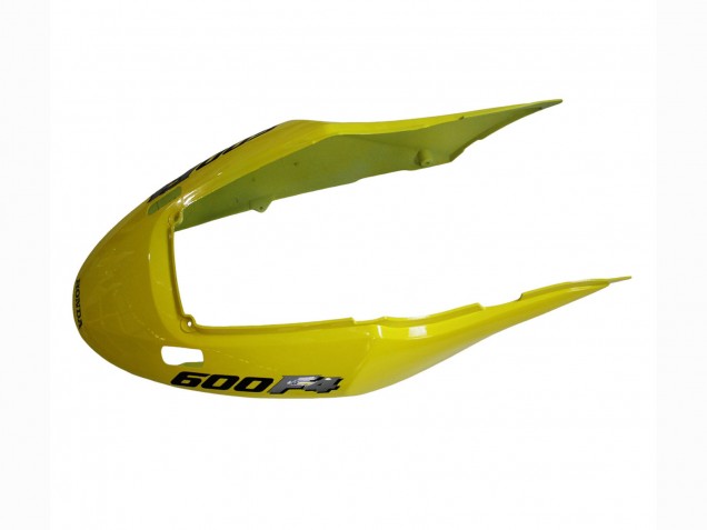 Carénages Moto Honda CBR600 F4 1999-2000 - Jaune Noir Brillant