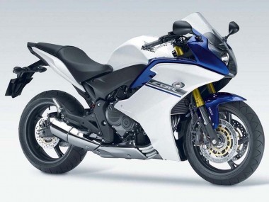 Carénages Moto Honda CBR600F 2011-2013 - Blanc Bleu Vendre