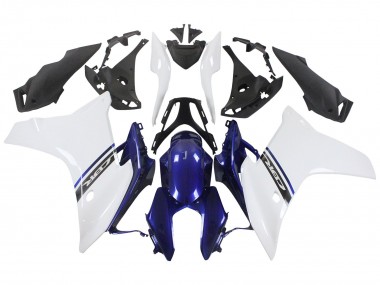 Carénages Moto Honda CBR600F 2011-2013 - Blanc Bleu Vendre