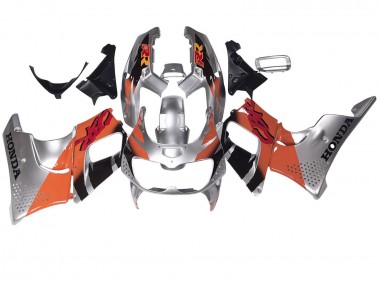 Carénages Moto Honda CBR900RR 893 1994-1995 - Argent Orange Noir Brillant Vendre