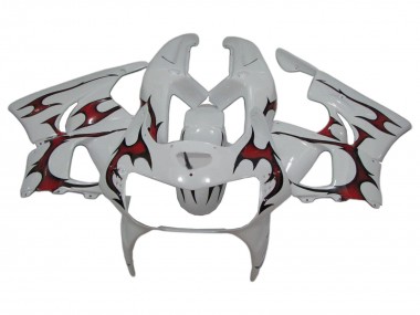 Carénages Moto Honda CBR900RR 919 1998-1999 - Blanc Rouge Vendre