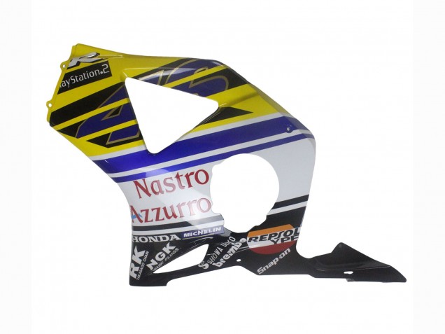Carénages Moto Honda CBR900RR 954 2002-2003 - Bleu Jaune Noir Brillant Rouge Nastro Azzurro 46