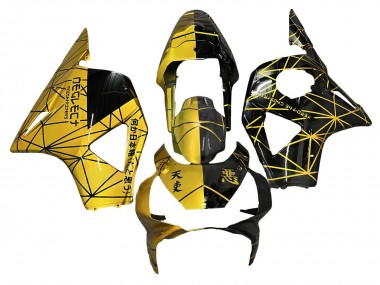 Carénage Moto Honda CBR900RR 954 2002-2003 - Jaune Noir Brillant Vendre