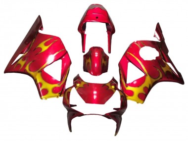 Carénages Moto Honda CBR900RR 954 2002-2003 - Rouge Jaune Vendre