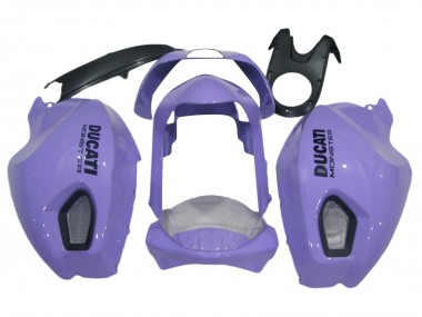 Carénages Moto Ducati Monster 696 796 1100 1100S 2008-2012 - Violet Clair Monstre Vendre
