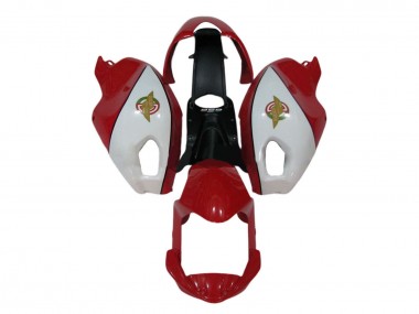 Carénage Moto Ducati Monster 696 796 1100 1100S 2008-2012 - Blanc Rouge Vendre