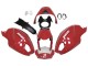 Carénages Moto Ducati Monster 696 796 1100 1100S 2008-2012 - Rouge Blanc