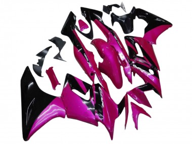 Carénages Moto Honda CBR125R 2002-2006 - Rose Noir Brillant Vendre