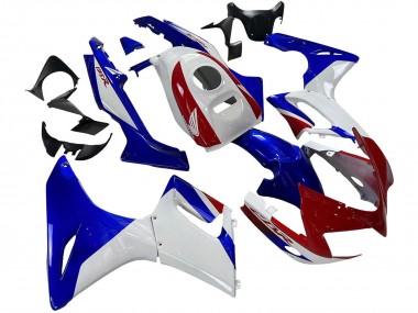 Carénages Moto Honda CBR125R 2002-2006 - Blanc Bleu Rouge Vendre