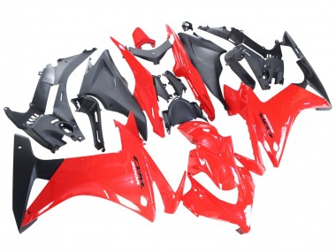 Carénages Moto Honda CBR500R 2013-2015 - Rouge Noir Mat Vendre