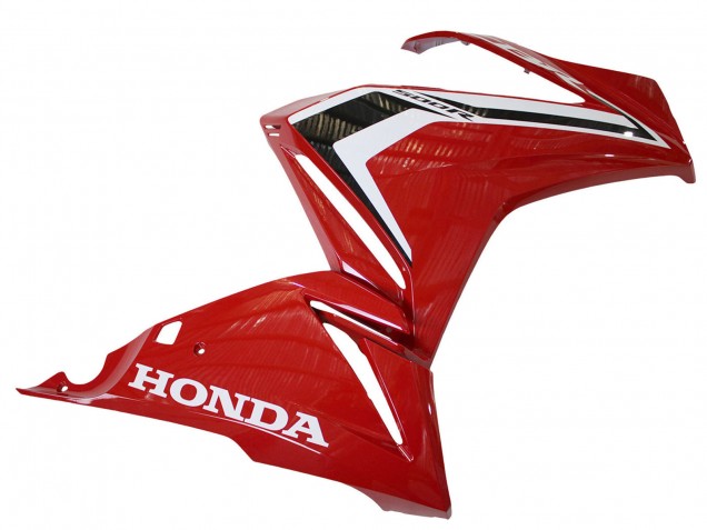 Carénages Moto Honda CBR500R 2022-2023 - Rouge Blanc Noir