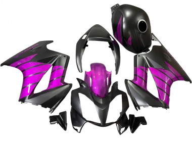 Carénages Moto Honda VFR 800 2002-2013 - Violet Noir Mat Vendre