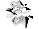 Carénages Moto Honda VFR 800 2002-2013 - Blanc Perle Noir Brillant Décalque