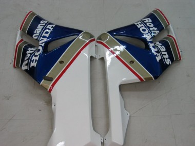 Carénages Moto Honda CBR1000RR 2004-2005 - Blanc Bleu Or Rothmans Vendre
