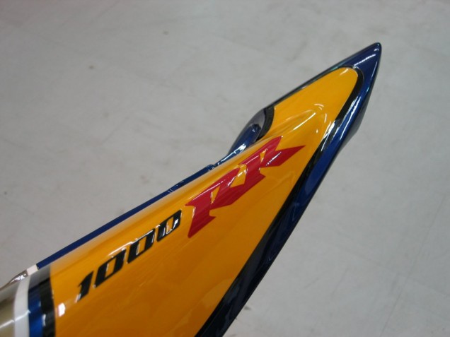 Carénages Moto Honda CBR1000RR 2004-2005 - Blanc Bleu Or Rothmans
