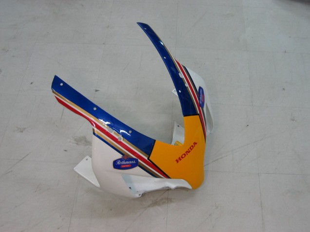 Carénages Moto Honda CBR1000RR 2004-2005 - Blanc Bleu Or Rothmans