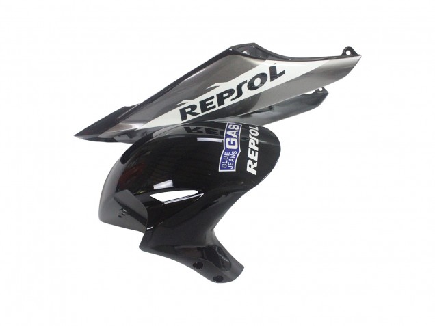 Kits Carénage Moto Honda CBR1000RR 2004-2005 - Argent Blanc Noir Brillant Repsol