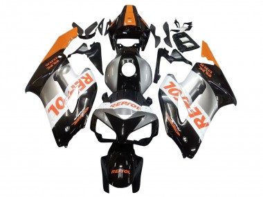 Carénages Moto Honda CBR1000RR 2004-2005 - Orange Argent Noir Brillant Repsol Vendre