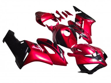 Carénages Moto Honda CBR1000RR 2004-2005 - Rouge Noir Brillant Bande Vendre