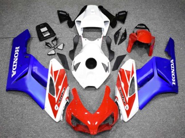Carénage Moto Honda CBR1000RR 2004-2005 - Blanc Rouge Bleu Vendre