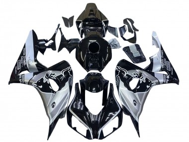 Carénages Moto Honda CBR1000RR 2006-2007 - Argent Noir Brillant Red Bull Vendre