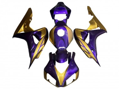 Carénages Moto Honda CBR1000RR 2006-2007 - Or Violet Vendre