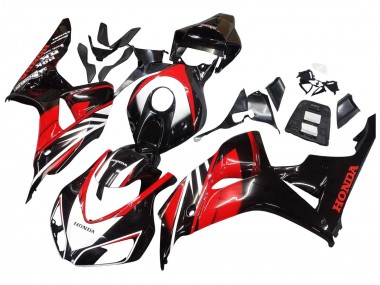 Carénages Moto Honda CBR1000RR 2006-2007 - Rouge Noir Brillant Vendre