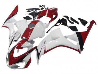 Kits Carénage Moto Honda CBR1000RR 2006-2007 - Blanc Rouge Noir Brillant Vendre