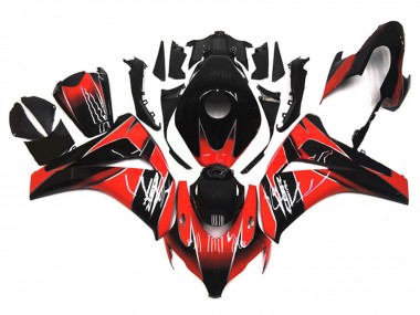 Carénage Moto Honda CBR1000RR 2008-2011 - Rouge Noir Brillant Vendre