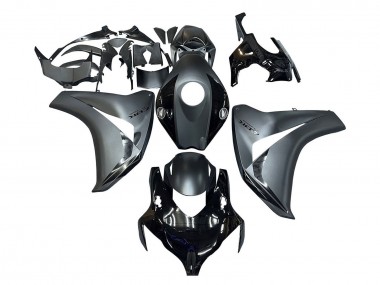 Carénages Moto Honda CBR1000RR 2008-2011 - Gris Noir Brillant Vendre
