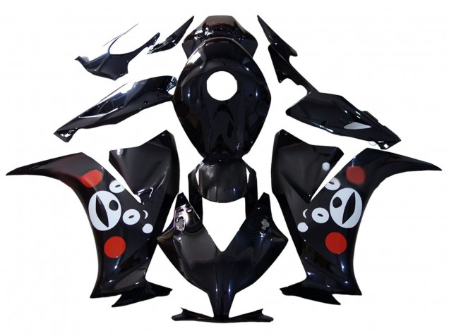Carénages Moto Honda CBR1000RR 2012-2016 - Noir Brillant Ours