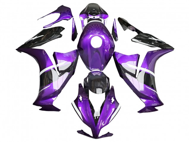 Carénage Moto Honda CBR1000RR 2012-2016 - Violet Noir Brillant