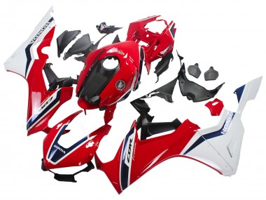 Carénages Moto Honda CBR1000RR 2017-2024 - Blanc Rouge Bleu Foncé Fireblade Vendre