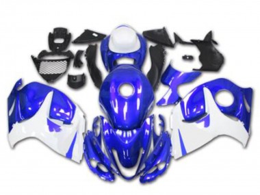 Carénages Moto Suzuki GSXR 1300 Hayabusa 2008-2020 - Bleu Blanc Vendre