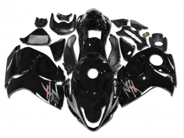 Carénages Moto Suzuki GSXR 1300 Hayabusa 2008-2020 - Noir Brillant Gris Vendre