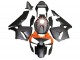 Carénages Moto Honda CBR600RR 2003-2004 - Noir Mat Orange