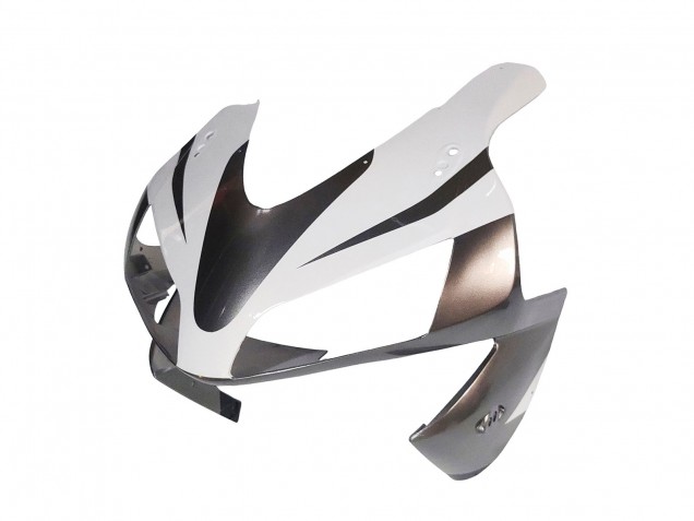 Carénages Moto Honda CBR600RR 2003-2004 - Blanc Noir Mat Courses