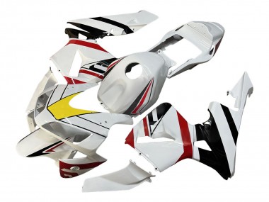 Carénages Moto Honda CBR600RR 2003-2004 - Blanc Rouge Jaune Noir Vendre